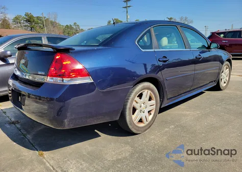 2011 Chevrolet Impala Lt from USA, damaged, VIN 2G1WB5EK5B1145854